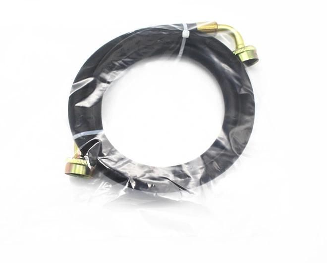 3/8" 6FT Black Washing Machine Hose with 3/4" Fittings
