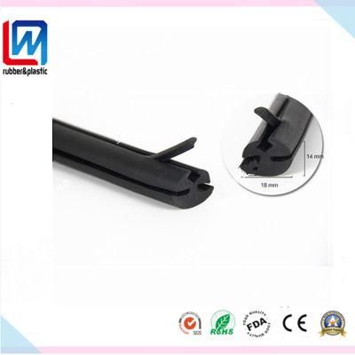 EPDM Excellent Flexibility Rubber Profile Rubber Door Glazing Gasket for Auto
