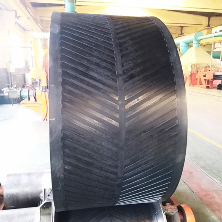Quality Assured Special Pattern V Chevron Rubber Conveyor Belt