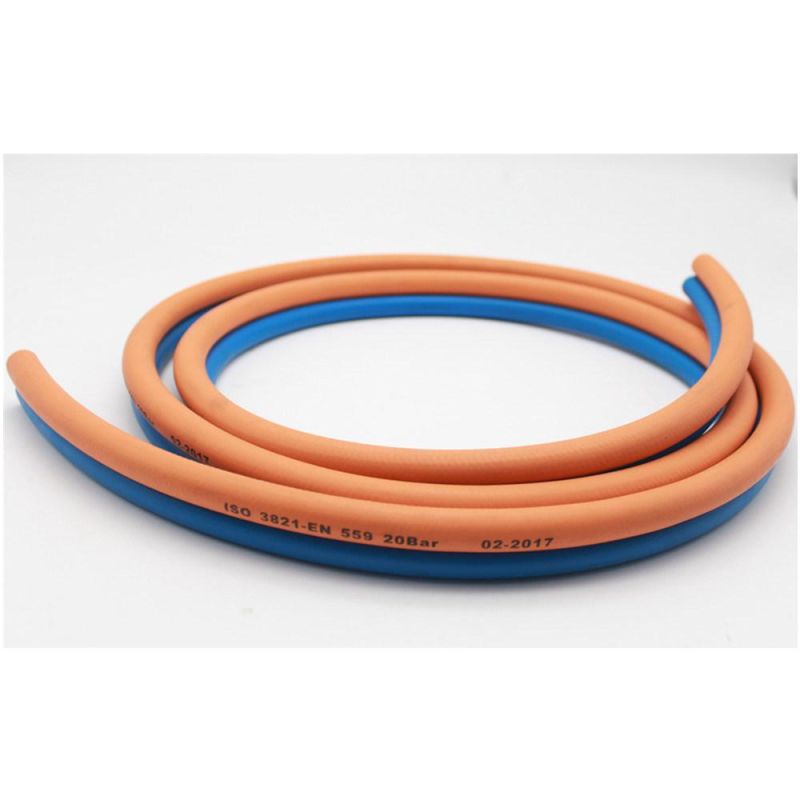 1/4′′ Rubber High-Intensity Oxygen Acetylene Welding Hose