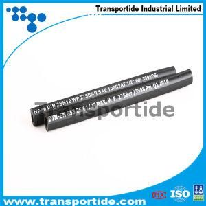 Hydraulic Rubber Hose Rubber Industry DIN 2sn