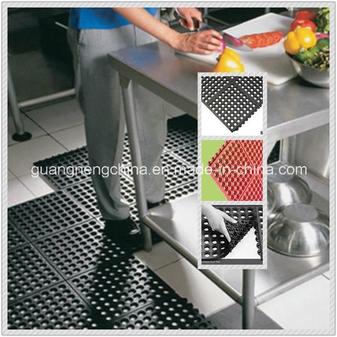 Rubber Badminton Sports Floor Mat, Recycling Tyre Floor Mat