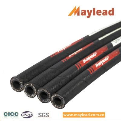 High Temperature High Pressure Fuel Hose for Truck Car En856 4sp 4sh