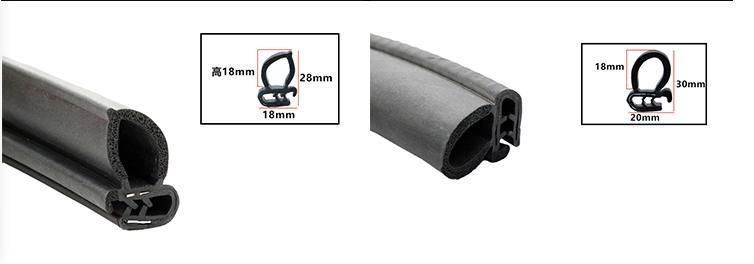 Soundproof Rubber Seal Strip Trim for Car Door Edge Trunk