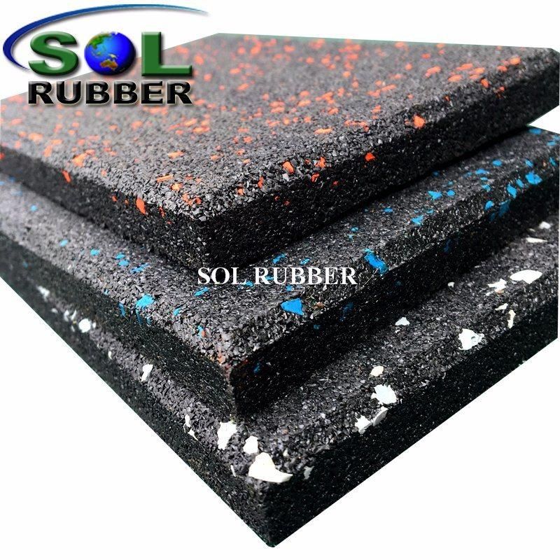 Durable EPDM Rubber Compound Gym Rubber Flooring Mat