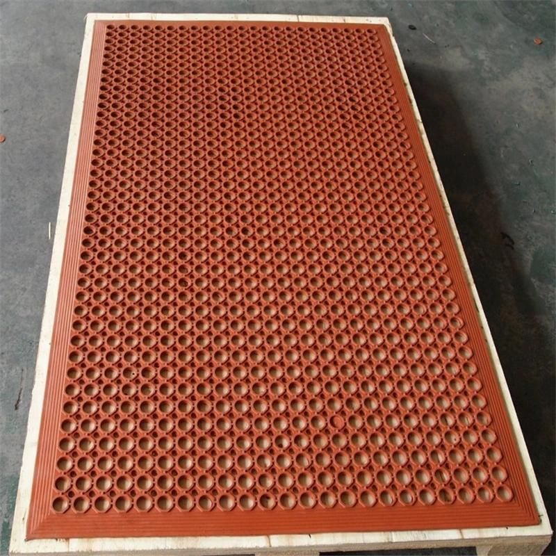 Colorful Antifatigue Industrial Kitchen Anti Slip Anti Fatigue Rubber Mat