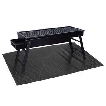 Absorbent BBQ Grill Splatter Pad Floor Mat to Protect Decks and Patios From Grease Splatter and Messes