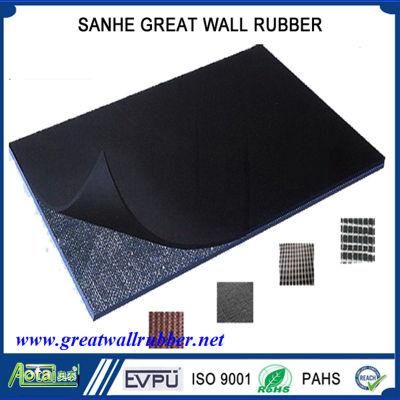 Abrasion-Resistance Fabric Reinforced Rubber Sheet with Fabric/Cotton/Nylon/Ep Cloth Insertion