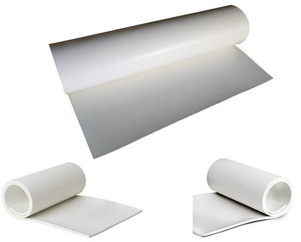 High Quality Safe Food Grade White Skirt Rubber Mat