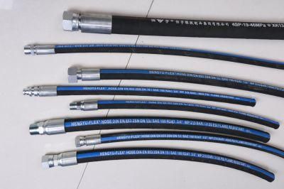 High Pressure Wire Braided Hose 1sc/2sc 1sn/2sn R16/R17 Wire Braid Hose Assembly