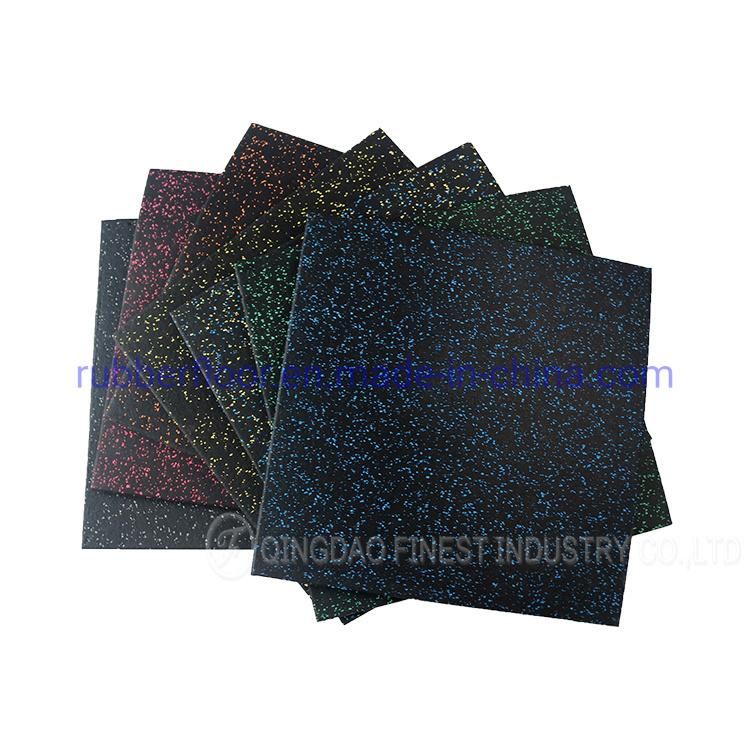 Poreless Popular Surface Compound Seamless Gym Rubber Floor/Tile/ Mat/Flooring
