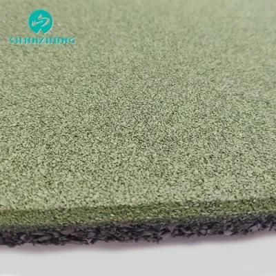 Rubber Mats Gym Door Mat Colorful Square Floor Insulation Anti-Slip Rubber Tile