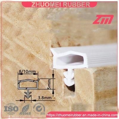 Home Door Weatherstripping Bulb Slot Type