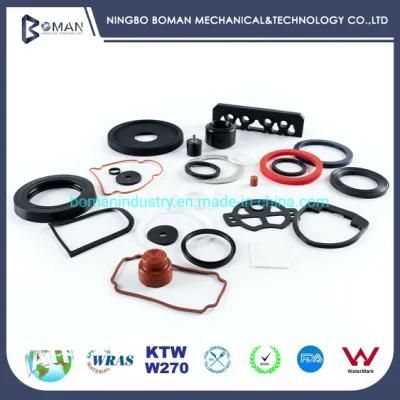 Wras/LFGB/RoHS/FDA Rubber Seal, Rubber Bellow, Rubber Bushing, Metal Detectable Molded Rubber Part in Customize