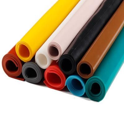 Food Grade Non-Toxic High Elastic Multicolor High Transparent Silicone Rubber Sheet
