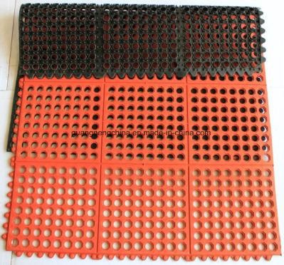 Wholesale Interlocking Grainage Hotel Kitchens Rubber Floor Mat
