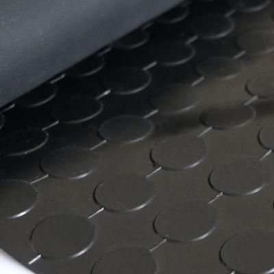 Factory Manufacture Non -Slip Round Button /Coin Rubber Sheet