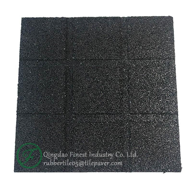 Safety Playground Rubber Flooring Outdoor Rubber Mats Park Rubber Tiles Gym Flooring