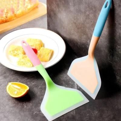 Domestic Silicone Spatula Soup Spoon Fried Shovel Kitchen Supplies Non-Stick Pot Cooking Utensils Shovels