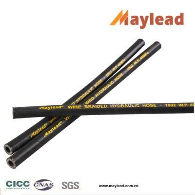 0801 Industrial Hydraulic Braided Rubber Hose