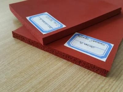 Silicone Sponge Rubber Sheet, Silicone Foam Rubber Sheet with Smooth Surface