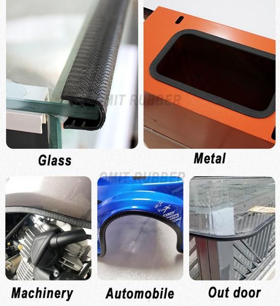 Waterproof PVC Edge Trim Door Seal