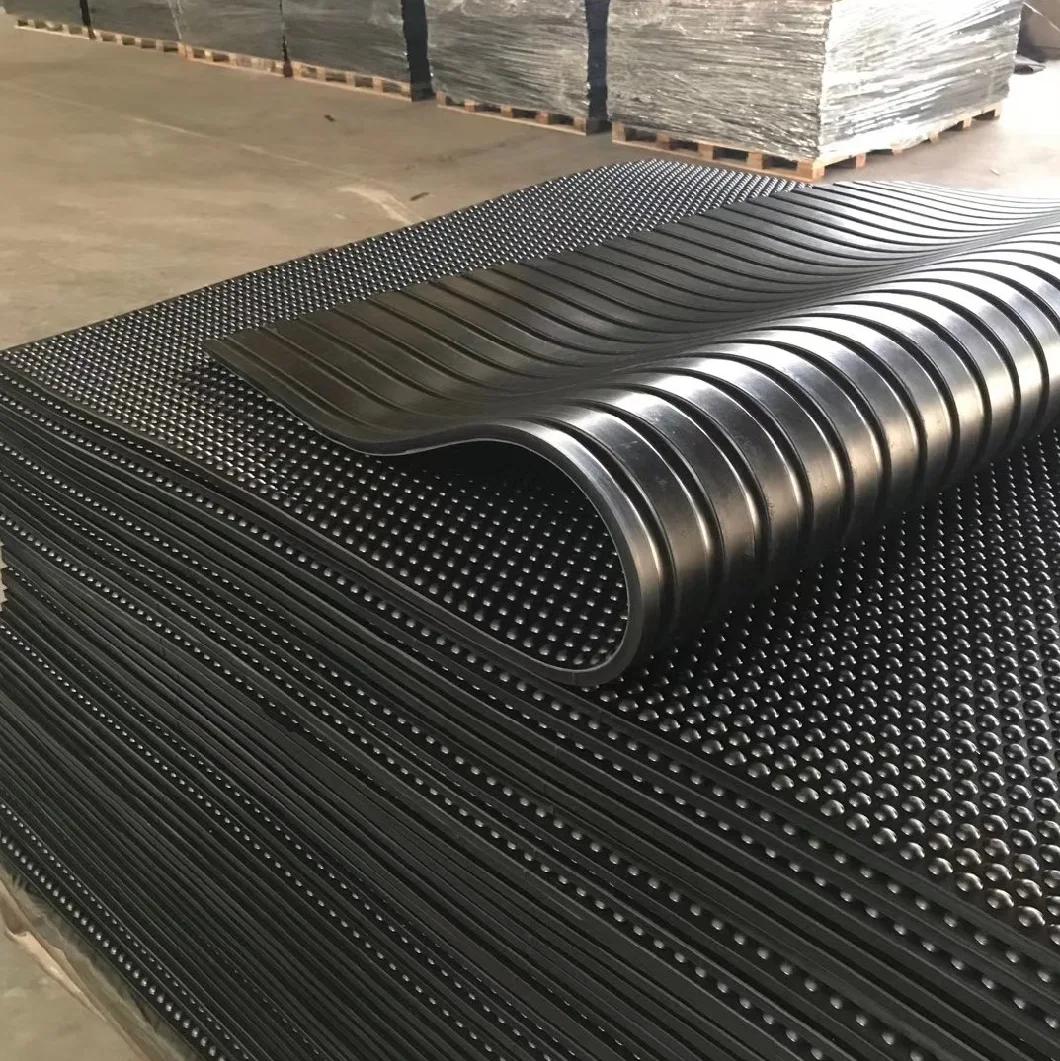 Best Direct Source 6-25mm Anti-Skidding Rubber Flooring Horse Stall Rubber Mat for Animal