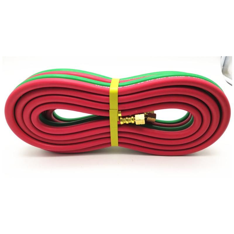 En559 Standard 1/4′′ X 100FT Rubber Twin Hose with Fittings