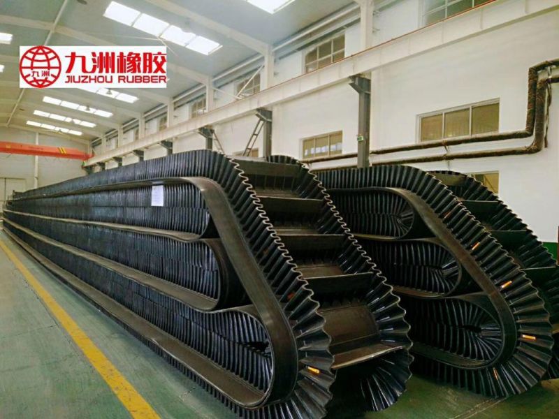 Steeply Inclination Rubber Conveyor Belting