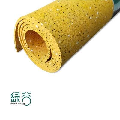 100%EPDM Rubber Granules Gym Flooring Rubber Roll Indoor Gym Weightlifting Used
