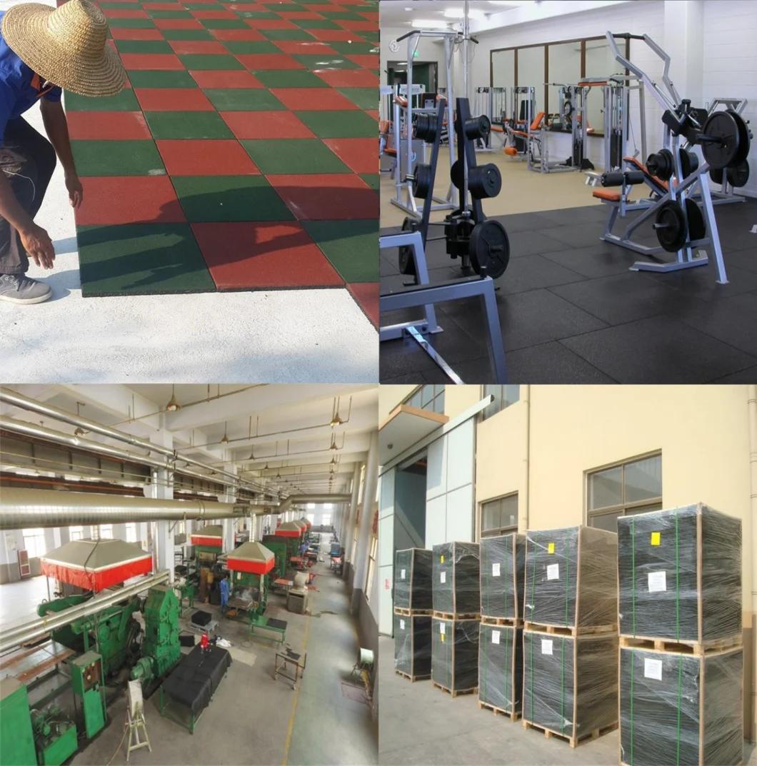 Outdoor Palyground Rubber Flooring, Rubber Gym Floor Mat