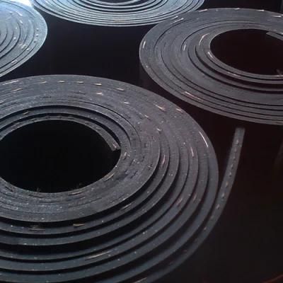Fabric Impressed Neoprene/EPDM/Nitrile/SBR/Natural Rubber Sheet with Cloth Insertion