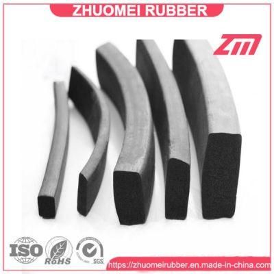 EPDM Rubber Cord Soundproof Sponge Rubber Weather Seal Strip