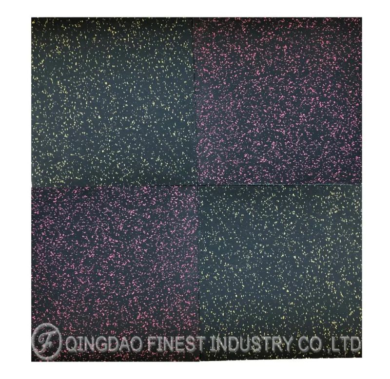 EPDM Egg Shell Fleck Garage Warehouse Anti-Slip Rubber Flooring Mat