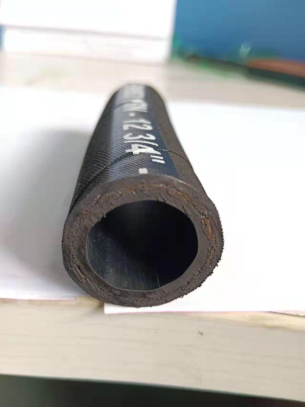High Pressure Hydraulic Rubber Hose Wire Braided Spiral Flexible Rubber Oil Hose