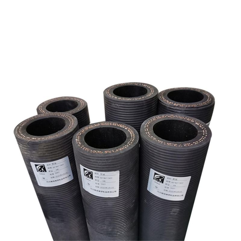 Hydraulic Rubber Hoses Braided Rubber Flexible Fireproof Hydraulic Hose