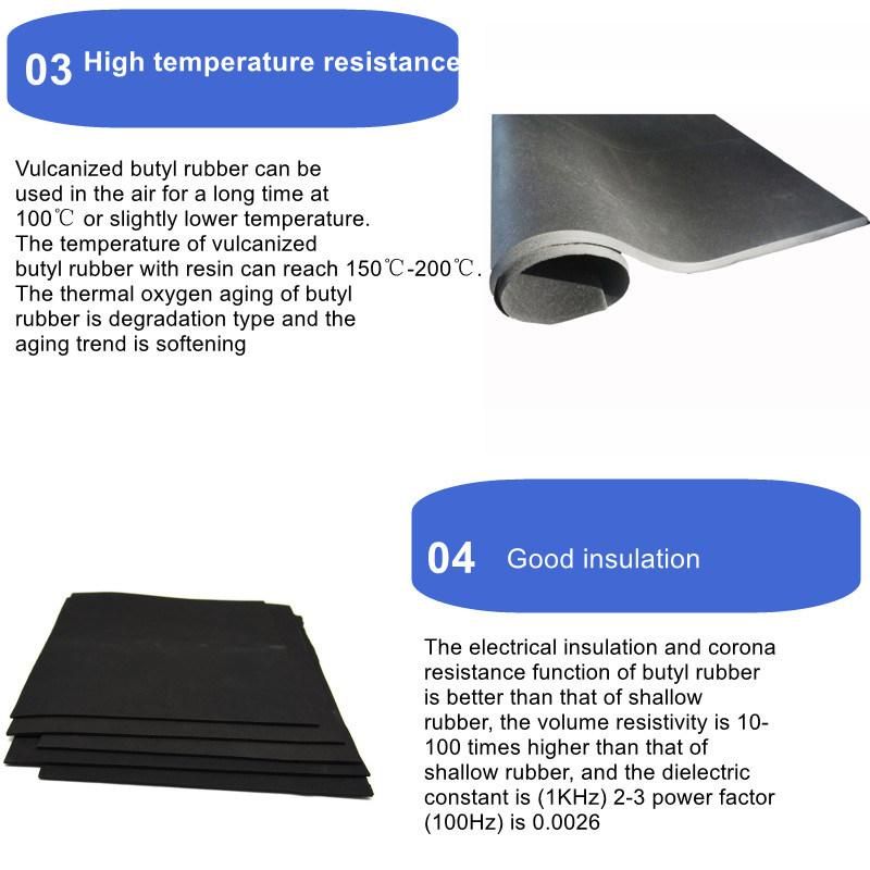 Customized Pre-Vulcanization Butyl Rubber Lining