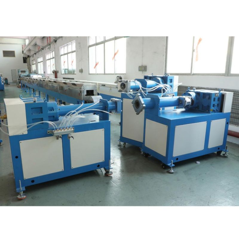 Two Color Soft Silicone Decorative LED Strip Lamp Extrusion Production Line