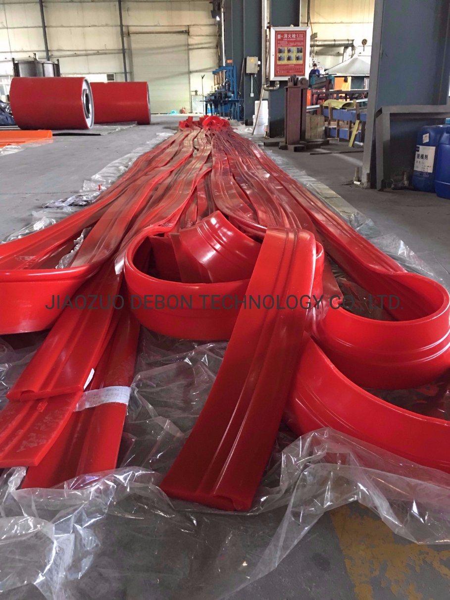 Belt Conveyor Polyurethane Skirt Dual Seal Polyurethane Skirting