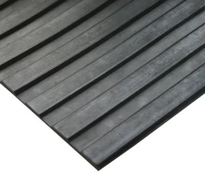 Widely Used Superior Quality Wide Ribbed Anti-Slip Rubber Mat