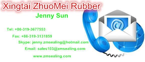 EPDM Car Door Seal Rubber Profile with Metal Reinforced