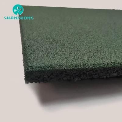 Simple Laying Color Rubber Floor Mat Insulation Flame Retardant Floor Rubber Tile