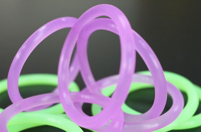 Clear Silicone Colored Rubber O Rings
