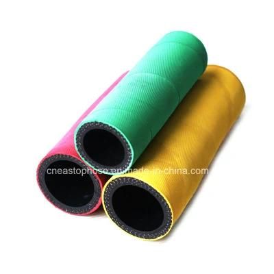 150bar Rubber Water Air Suction Hose Flat Surface