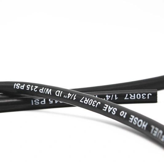 Flexible Black SAE J30r7 Emission Control Hose for Automotive