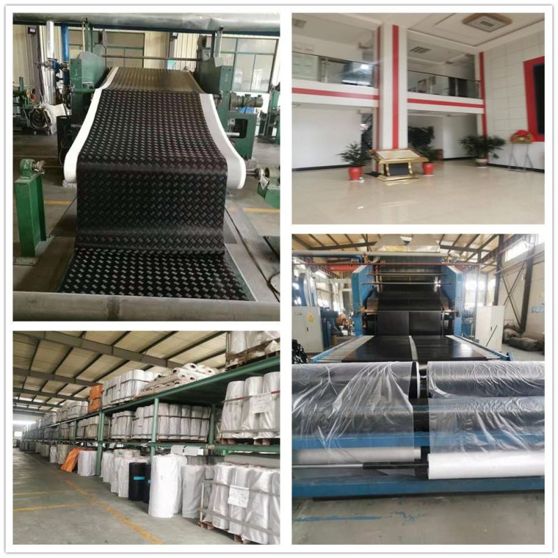 Multiple Usage Anti-Slip Ribbed Rubber Flooring / All Matting Solutions