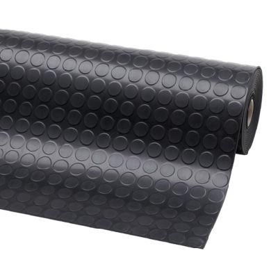 Surface Anti-Slip Coin SBR/Nr Circular Stud Rubber Sheet Roll