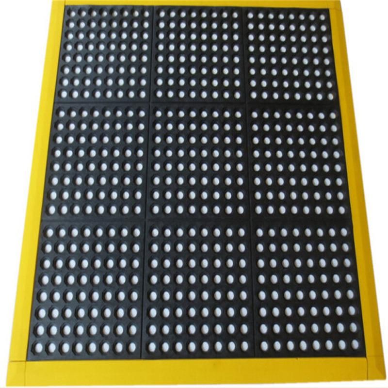 Commercial/ Industrial Used Antifatigue Drainage Rubber Matting