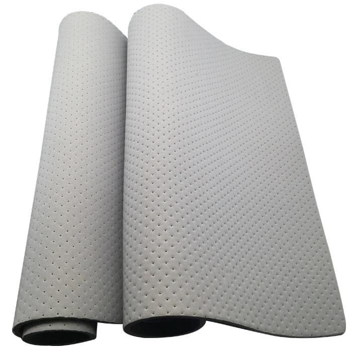Breathable More Than 15 Moulds Perforated Grey Fabric Neoprene