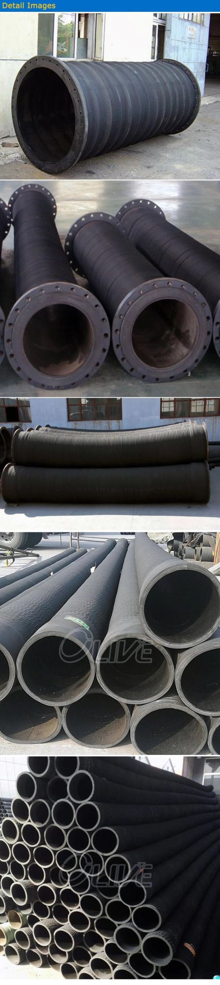 10 Inch Diameter Dredging Rubber Suction Hose for Industry Usage